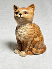 Vintage Beswick Ginger Gloss Persian Kitten Seated  #1886 4