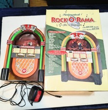 Vintage Mr. ChristmasJukebox Dancers Lights Songs+Radiio AC Adapter Box  picture