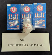 2002 McDonalds St Louis Cardinals Bobbleheads Complete Set picture
