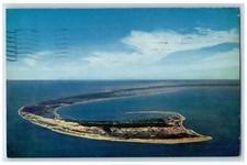 1958 Air Aerial View Tip Cape Cod Ocean Provincetown Massachusetts MA Postcard picture