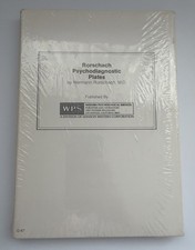 Rorschach Test Plates Psychodiagnostics (10) Inkblot Ink Plates Cards Psychology picture