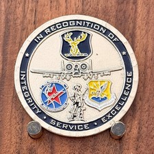Idaho Air National Guard 266th Range Squadron Military Challenge Coin  W#15 picture