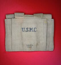 1942 WW2 USMC TOMMY GUN AMMO CARRIER FIVE MAG picture
