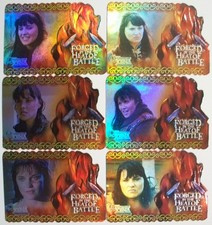 The Quotable Xena WP Chase Set of 6 Forged in the Heat of Battle Cards F1-F6 picture