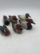 Lot of 6 Vintage 1983-1984 Avon Collector Duck Series Ceramic Figurines picture