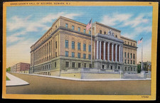 Vintage Postcard 1930-1945 Essex County Hall of Records, Newark, New Jersey picture