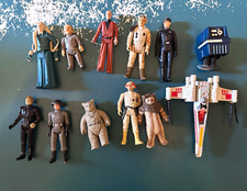 Kenner Vintage Star Wars Lot Luke Skywalker X-Wing & Ewoks Action Figures picture