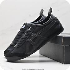  Classic Onitsuka Tiger MEXICO66 Unisex Shoes ALL Black Retro Sneakers NEW picture
