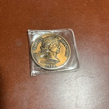 1974 Alhambra Ant Bronze Mardi Gras Doubloon (The Empire Napoleon I) picture