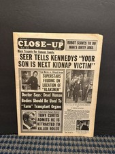 1974 May 27th National Close-Up Newspaper, Richard Burton, Tony Curtis (10U) picture