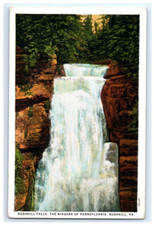 Vintage Postcard Bushkill Falls The Niagara of Pennsylvania PA Water Falls picture