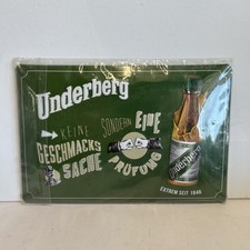 Vintage Underberg Bitters  Tin Metal Signs Bar Décor Wall Art 8x12 New Ad picture