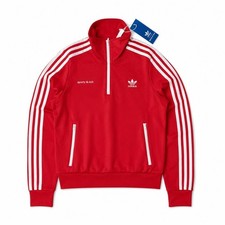 adidas x Sporty & Rich Track Top Red XS Retro Sports Jacket New picture