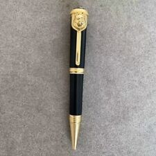 Luxury Great Writers Kipling Series Black+Gold Color 0.7mm Ballpoint Pen No Box picture