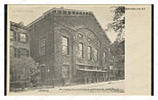 Brooklyn New York Plymouth Congregational Church Standard Postcard COPY RPPC picture
