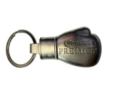 NEW Corona Premier Metal Boxing Glove Bottle Opener Key Chain Silver picture