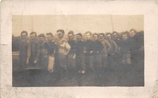 J38/ Interesting RPPC Postcard c1910 Football Team Homemade Photo 235 picture