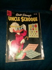 WALT DISNEY'S UNCLE SCROOGE #28 Barks Art (Dell Comics 1959-60) paul bunyan picture