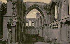 Vintage Glastonbury Abbey. Chapel of S. S. Mary and Joseph England Postcard picture