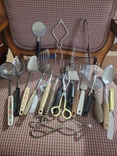 Ekco 21 Piece Vintage Set Kitchen Serving Utensils Huge Variety MCM Country picture