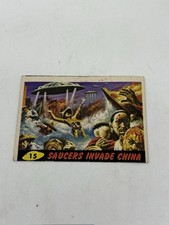 1962 Topps Mars Attacks Set-Break # 15 Saucers Invade China LOW GRADE (filler) picture