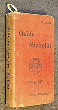 Michelin Guide Rouge 1910 - Beautiful Condition picture