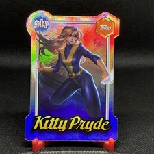 2026 Topps Marvel Neon - Kitty Pryde #MS-15 Marvel Snap Die-Cut picture