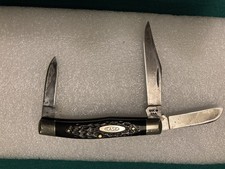 VINTAGE 1977 3 DOT Case XX USA 6332 SMALL STOCKMAN 3 BLADE POCKET KNIFE picture