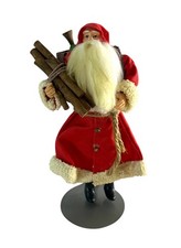 Vintage Midwest Importers Fabric Mache Belsnickel Santa Claus 8