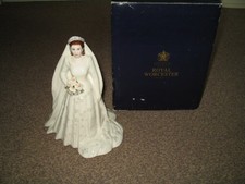 ROYAL WORCESTER QUEEN ELIZABETH II DIAMOND WEDDING ANNIVERSARY 1ST QUALITY 2007 picture