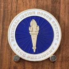 National Junior Honor Society Vice President Challenge Coin  W#21 picture
