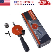 Speedy Hand Drill 1/4-Inch Capacity Micro Powerful Hand Drill Manual for Wood US picture