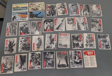 1965 War Bulletin Philadelphia Gum 32 Card Lot Vintage Cards WWII picture