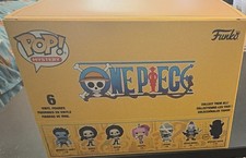 Funko Pop Animation One Piece full set, 6-Pack w/ cards and sleeves. Glow Brook picture