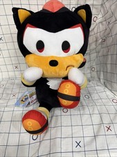 SONIC X Round1  Shadow 15” Plush toy Round 1 Exclusive Shadow picture