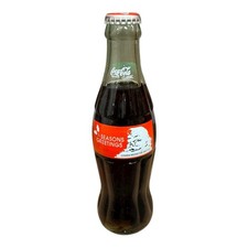 Coca Cola 1991 Seasons Greetings Commemorative Bottle Full of Coke Classic New picture