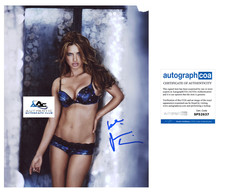 SUPERMODEL ADRIANA LIMA AUTOGRAPH SIGNED 8x10 PHOTO VICTORIA'S SECRET ACOA picture