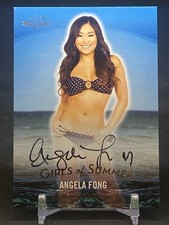 Angela Fong 2025 Bench Warmer Girls of Summer Autograph Auto picture