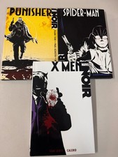 Marvel Noir TP Punisher, Spider-man and Xmen Hard cover with jackets picture