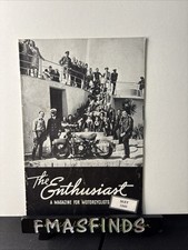 1946 May HARLEY DAVIDSON Motorcycle Magazine THE ENTHUSIAST Vintage picture