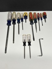 Vintage USA Craftsman 13 Piece Screwdriver Set SEE PICS AND DESCRIPTION FOR DETS picture
