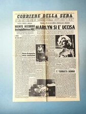 EVENING COURIER AUGUST 6, 1962 DEATH MARILYN MONROE HOLLYWOOD CINEMA SUICIDE picture