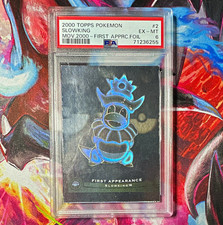 Topps 2000 Pokémon The Movie 2000 Slowking #2 First Appearance Hologram PSA 6 picture