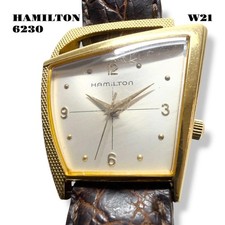 Hamilton 6230 Flight Square Antique Men Vintage Antique Rare Retro Model Limited picture