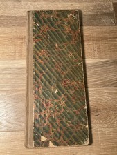 Antique 1890s Handwritten Shorthorn Cattle Pedigree Ledger & Store Account Book picture