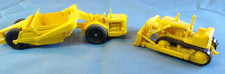 VINTAGE LIONEL ALLIS CHALMERS MOTOR SCRAPER & BULLDOZER picture