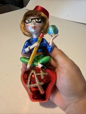 Pier 1 Imports Teacher Paige Girlfriend Exclusive Design Ornament Gift picture