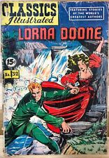 CLASSICS ILLUSTRATED #32 Lorna Doone by R.D. Blackmore (HRN 85) G/VG picture