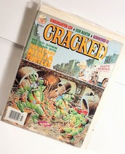 Cracked Magazine #263 TMNT Teenage Mutant Ninja Turtles Godfather July 1991 picture