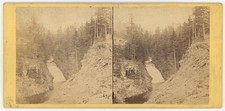 PENNSYLVANIA STEREOVIEW - Susquehannah Valley - Cascade - E Anthony 1860s picture